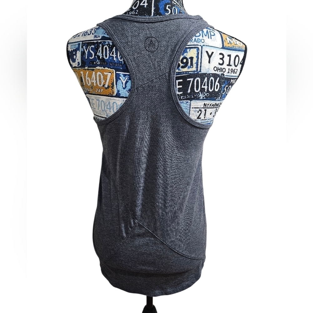 Aether Grey Racerback Tank 2 Medium - Picture 2 of 7